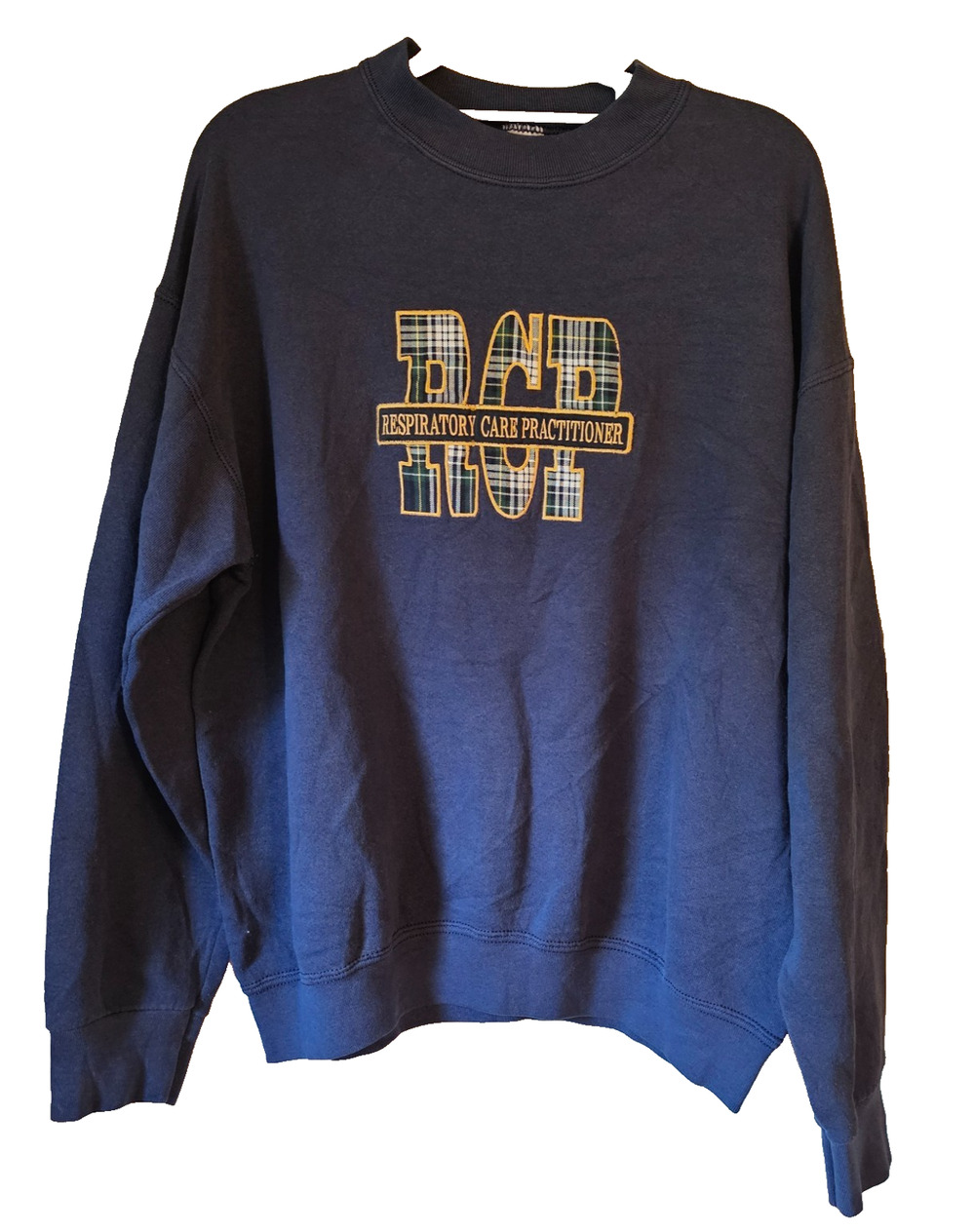 Vintage RCP Respiratory Care Practitioner Sweatshirt Fruit of the Loom USA Sz L